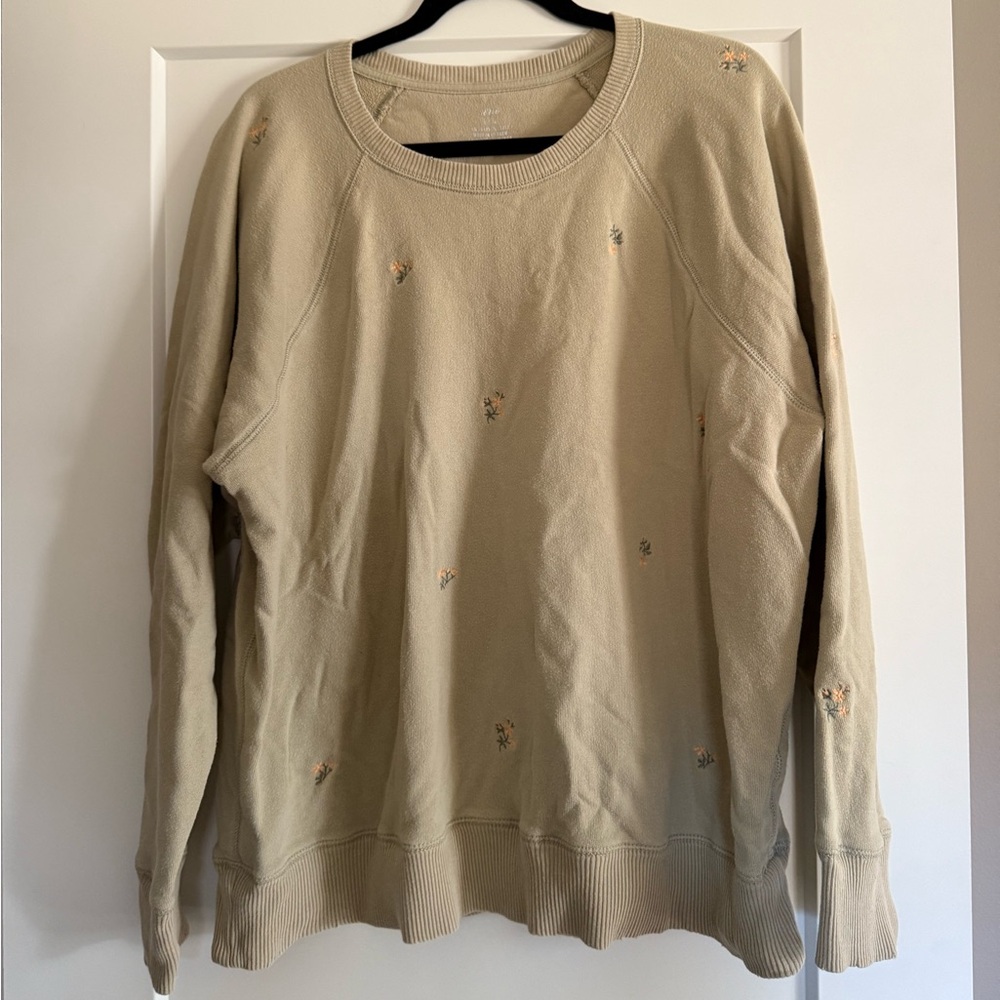 Aerie Embroidered Crewneck